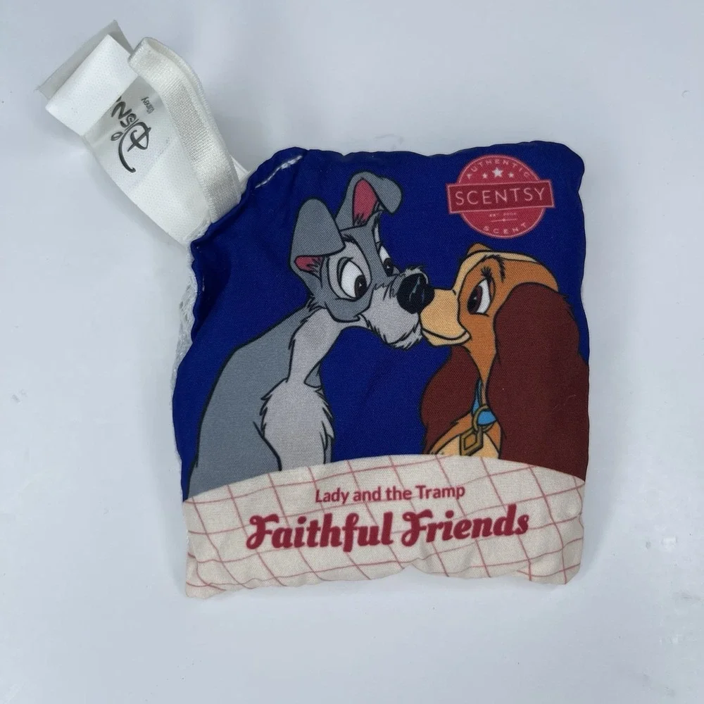 Scentsy DISNEY Lady and The Tramp Buddy THE TRAMP Plush w Active Scent Pack